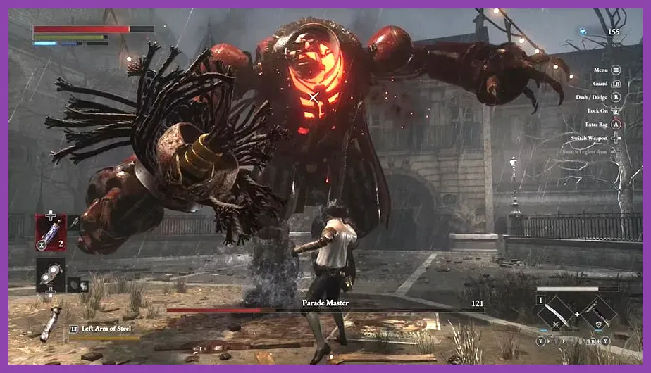 Intense boss battle in Lies of P