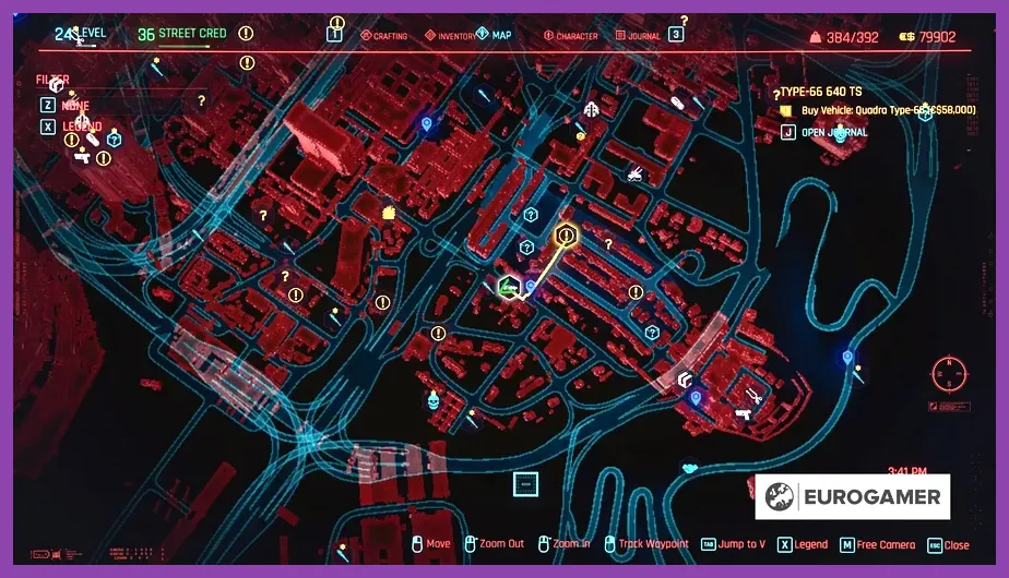 Heavy combat armor set in Cyberpunk 2077 Phantom Liberty