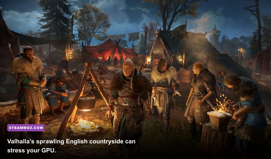 Eivor exploring England in Assassin's Creed Valhalla
