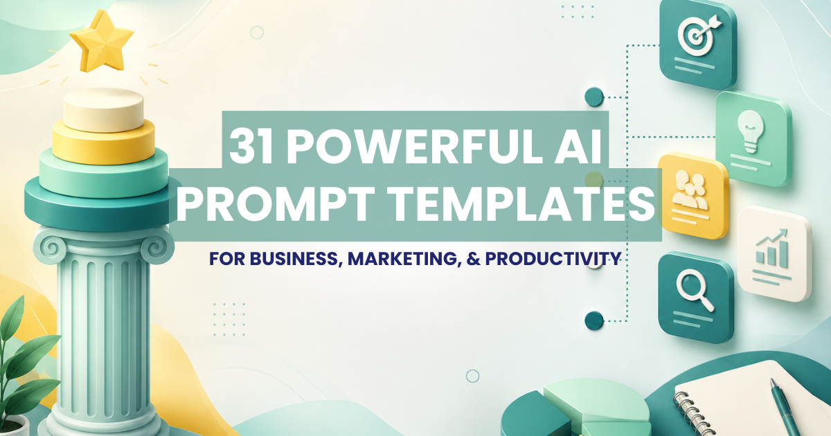 MR Freebies - 31 Powerful AI Prompt Templates for Business, Marketing, and Productivity