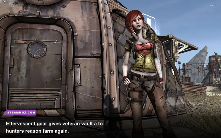 Effervescent gear including the Toothpick weapon in Borderlands 2 Commander Lilith DLC