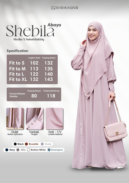 Spesifikasi Shebila Abaya