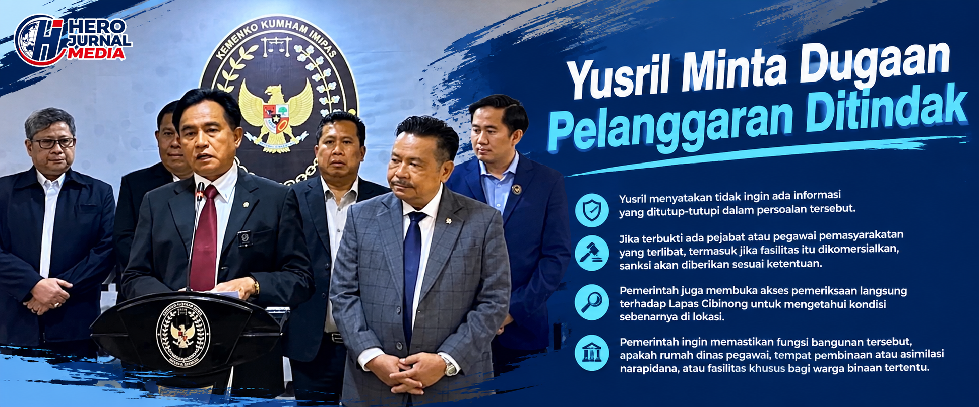 0 A Yusril Minta Pelanggaran Ditinda K