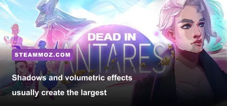 Dead in Antares gameplay showing corridor lighting and shadows