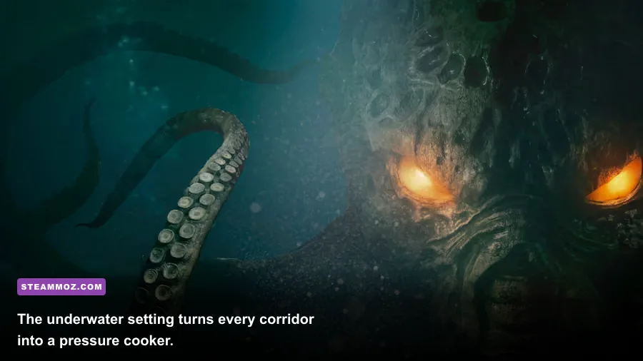 Cthulhu The Cosmic Abyss underwater facility near R'lyeh