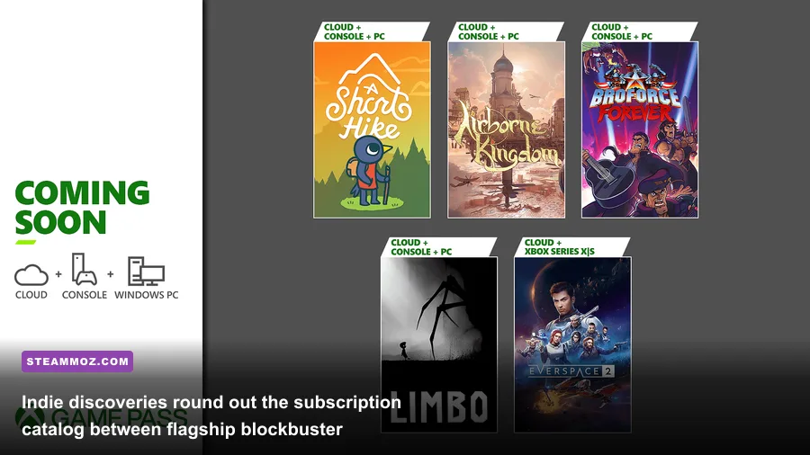 Vibrant indie adventure gameplay scene representing catalog diversity on Xbox Game Pass