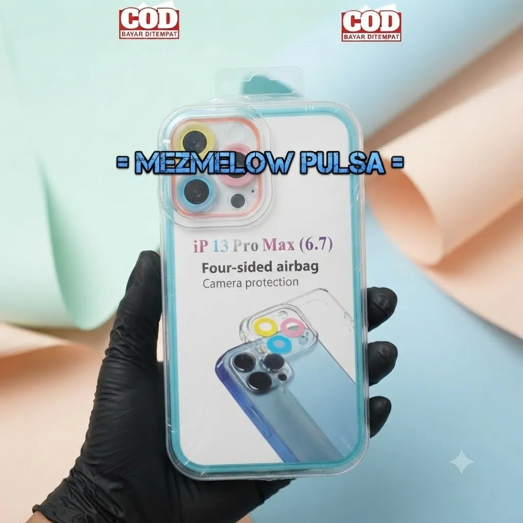 Softcase Silikon Transparant Casing Caseng IPHONE 13 PRO MAX