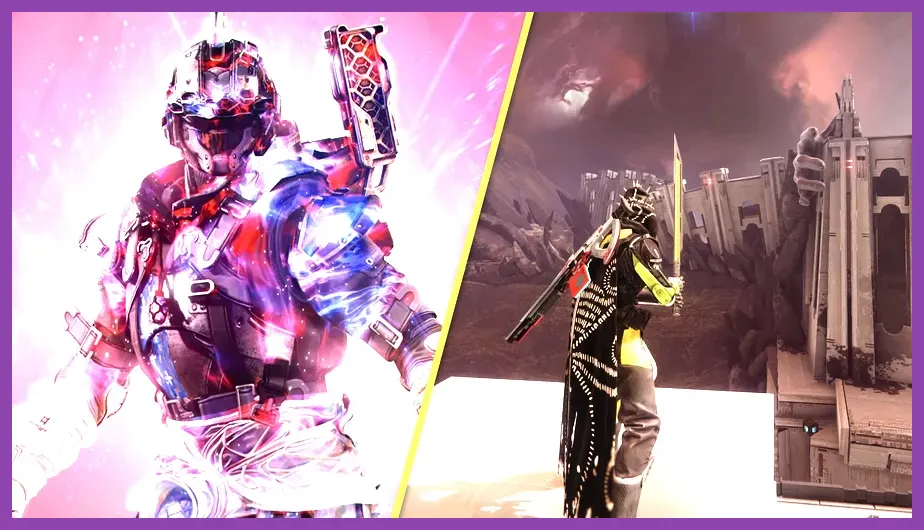 Destiny 2 Guardian wielding the Prismatic subclass in the Pale Heart