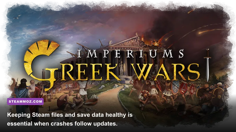 Imperiums Greek Wars Steam gameplay showing city management and army movement