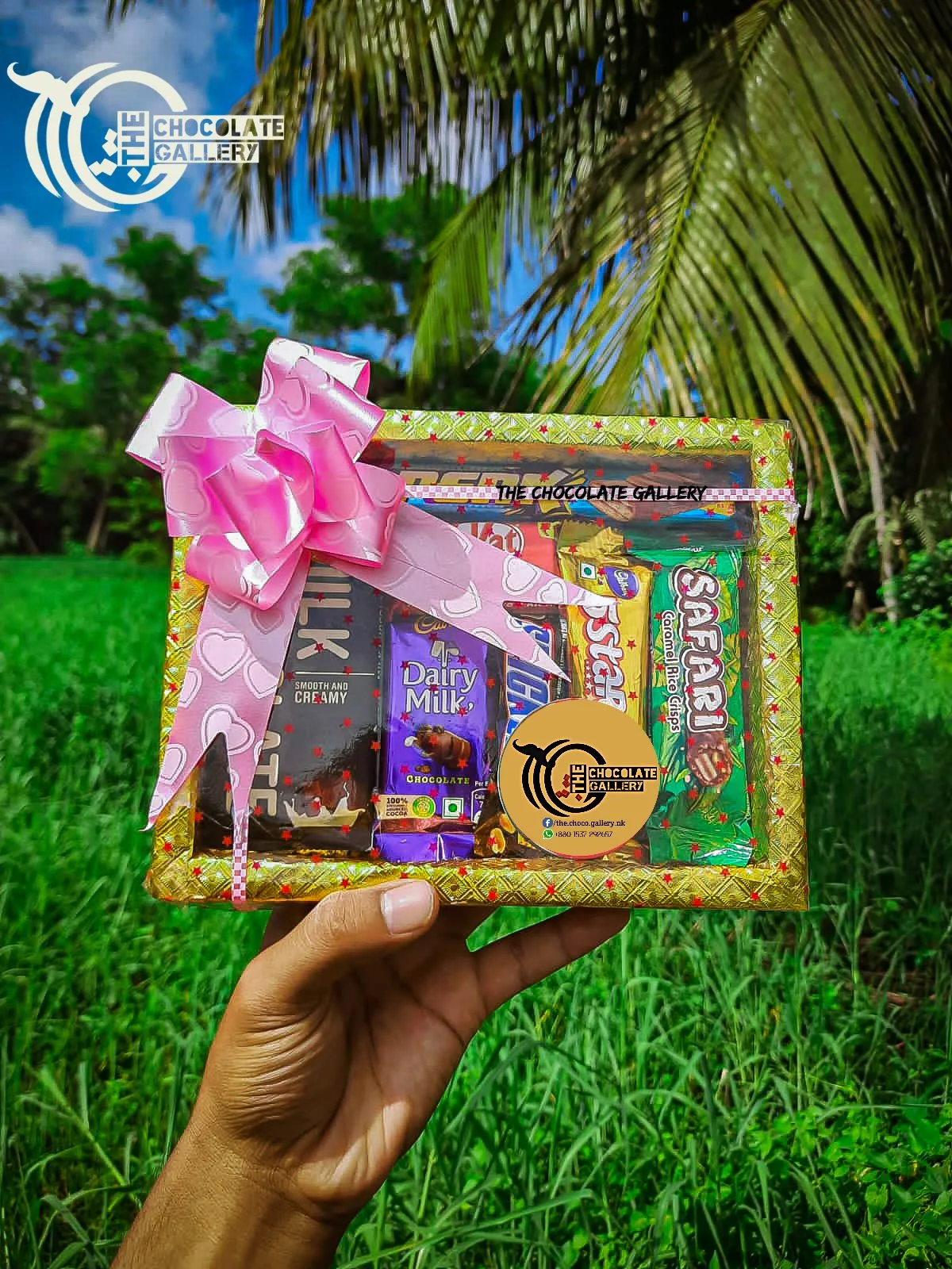 Chocolate Combo Gift Box â€“ 420 TK (Design 1)
