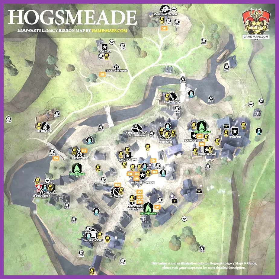 Hogwarts Legacy player exploring Hogsmeade shops