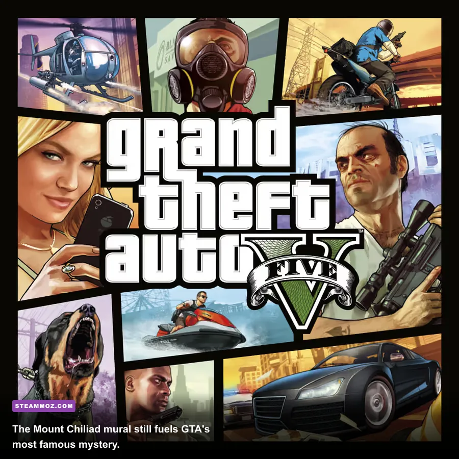 The Mount Chiliad mural and UFO mystery in Grand Theft Auto V