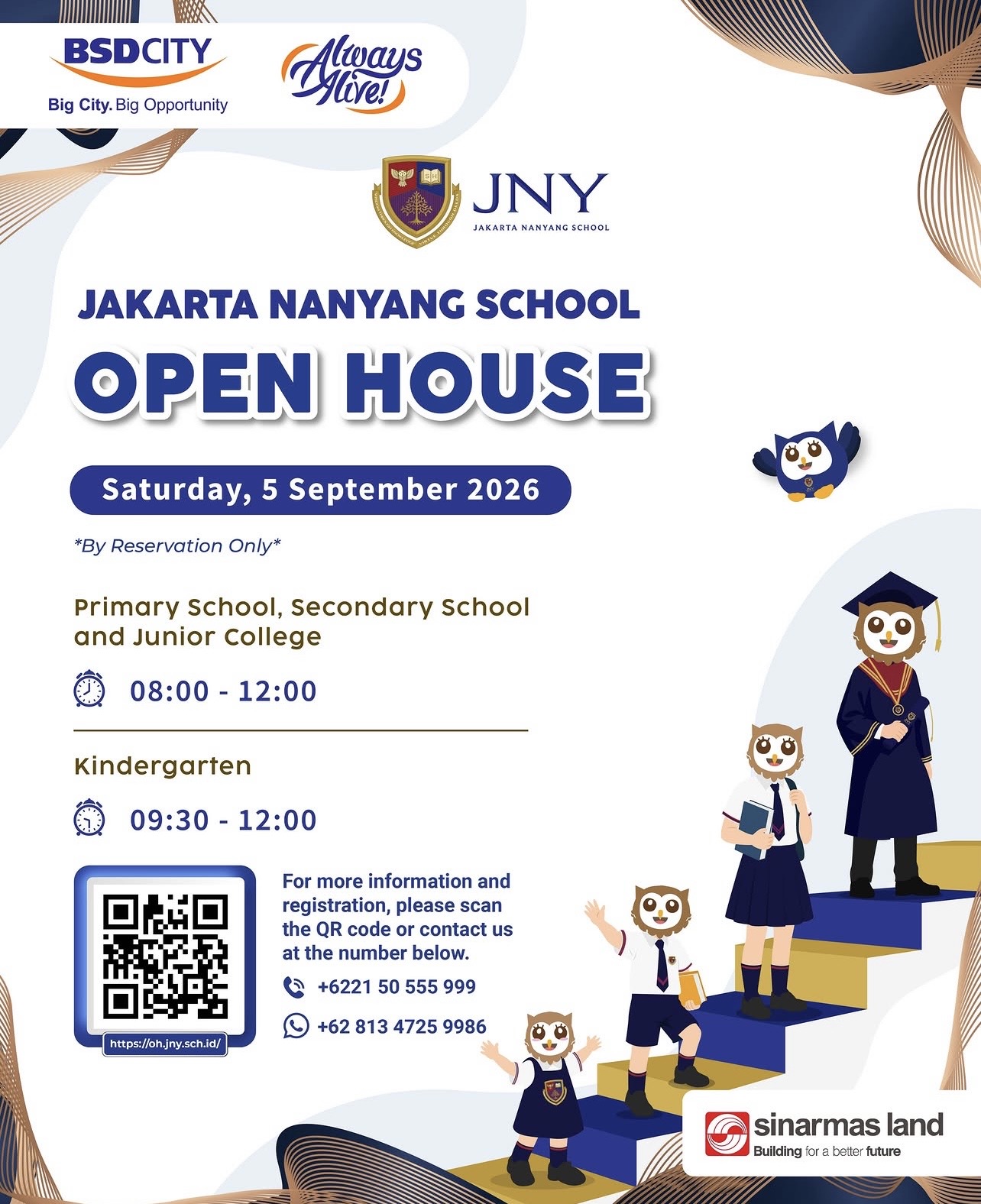 Jakarta Nanyang School Open House - Sinarmas Land
