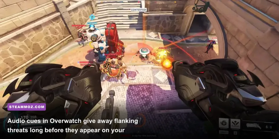 Reaper using Shadow Step behind an unsuspecting support hero