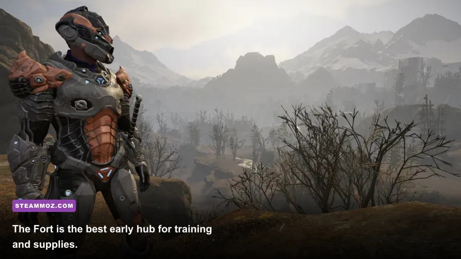 The Fort Berserker settlement in ELEX II