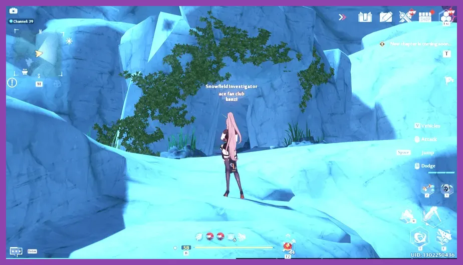 Mount Kingar hidden cave in Tower of Fantasy