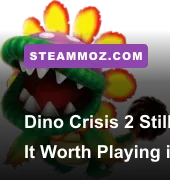 Regina and Dylan facing dinosaurs in Dino Crisis 2