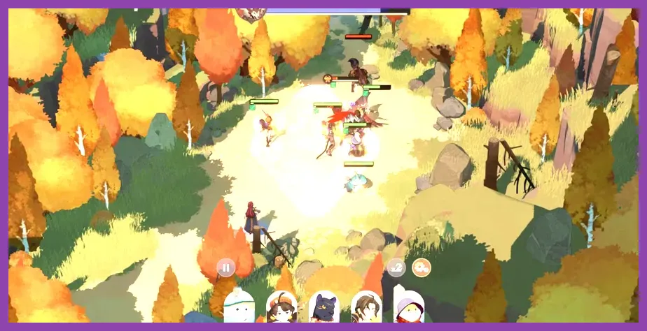 AFK Journey PC client combat scene with smooth 60 FPS gameplay
