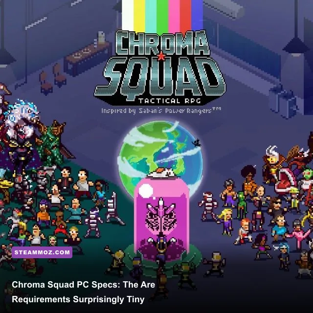 Chroma Squad pixel-art tactical battle on PC