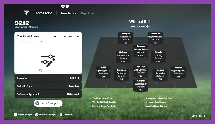 FC Mobile 26 meta tactics setup