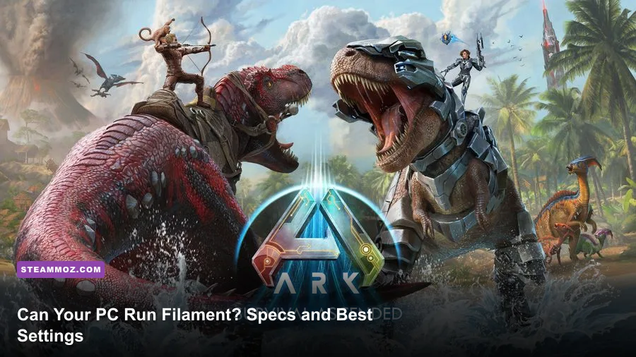 Filament puzzle game interior of the Ark spaceship