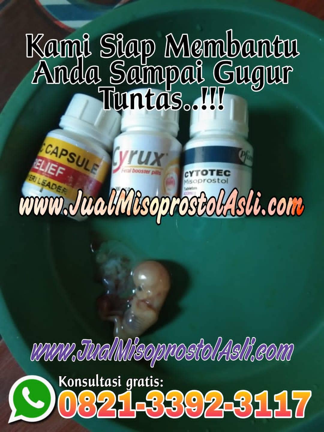 Obat Aborsi untuk Usia Kehamilan 1, 2, 3, 4 Minggu atau Obat Penggugur Kandungan 1 Bulan Tanpa Kuret yang Aman dan Efektif.