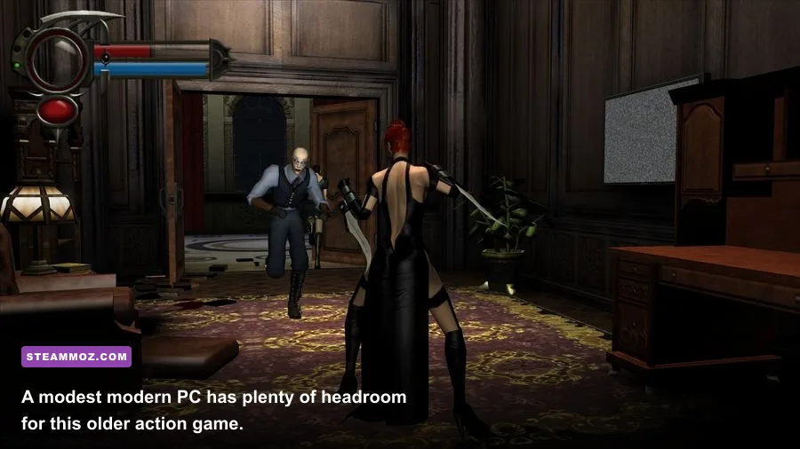 BloodRayne 2 Terminal Cut running on a modern gaming PC