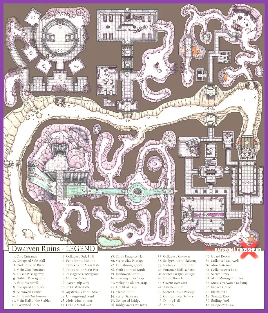 Abandoned military fortress secret base in Helden's Fall 2