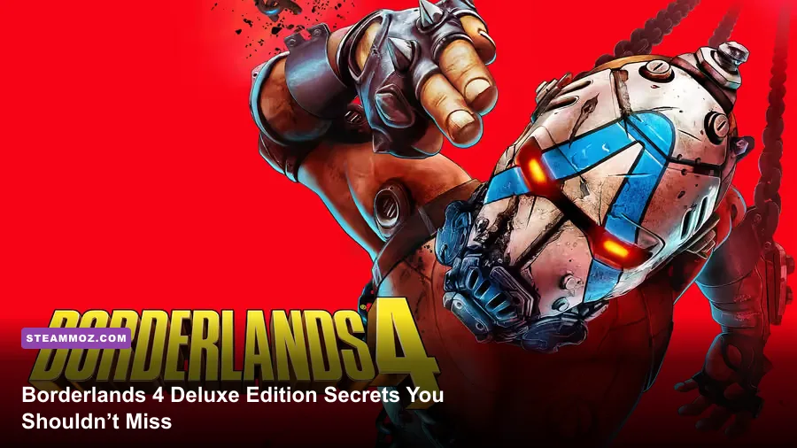 Borderlands 4 Deluxe Edition artwork featuring the new Vault Hunters