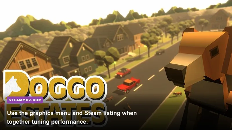 Doggo Estates PC graphics settings menu
