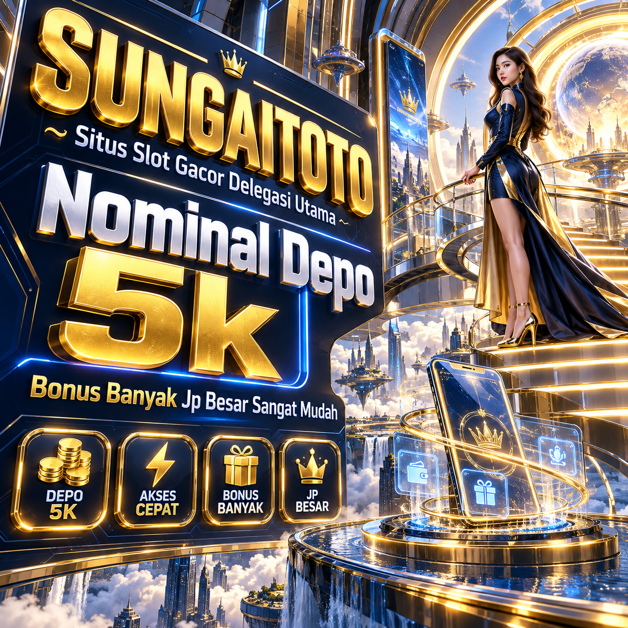 SUNGAITOTO ~ Situs Slot Gacor Delegasi Utama Nominal Depo 5k Bonus Banyak Jp Besar Sangat Mudah by SungaitotoResmi