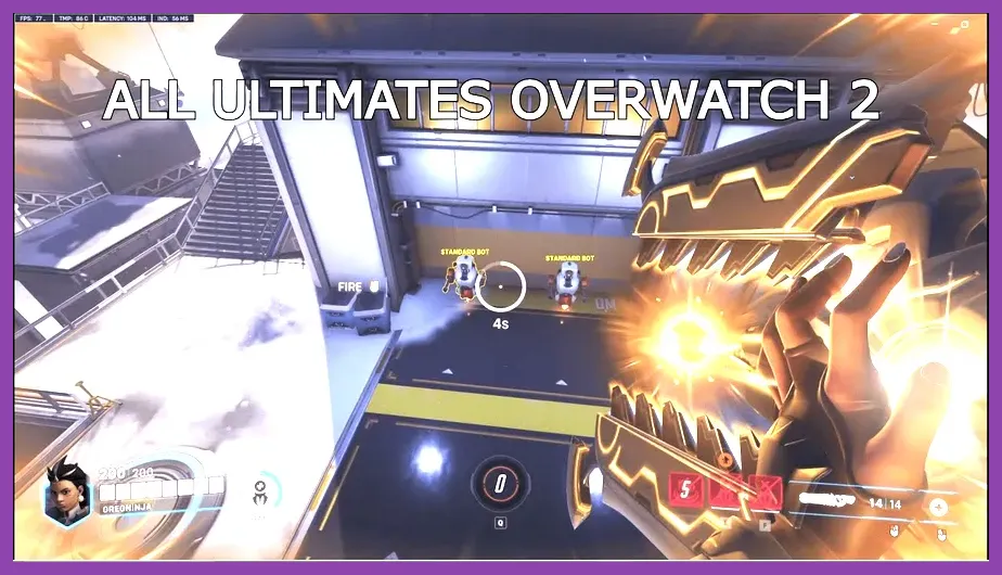 Overwatch 2 team fight with multiple ultimate abilities active