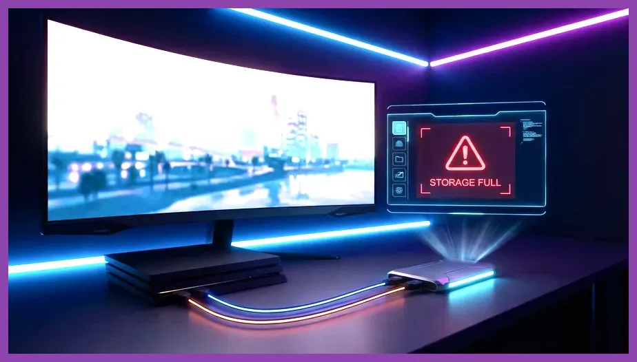 GTA 6 installed on an internal SSD with free storage space available