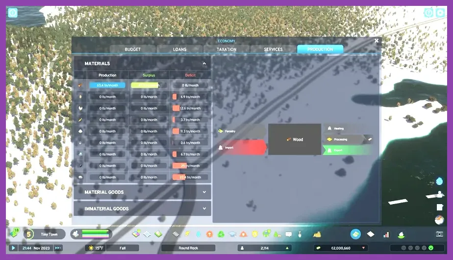 Cities Skylines 2 specialized industrial extractors operating beside resource deposits