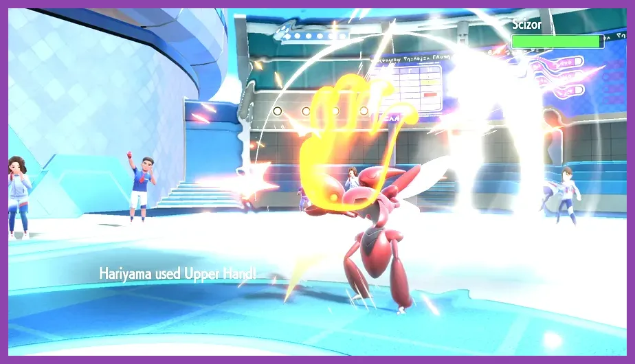 Legendary Pokemon executing a powerful charged attack in Pokemon GO