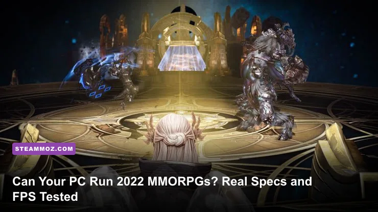 PC MMORPG gameplay from Lost Ark, New World, and Tower of Fantasy used for a 2022 system benchmark