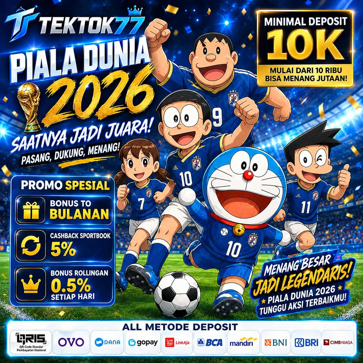 TEKTOK77 Banner