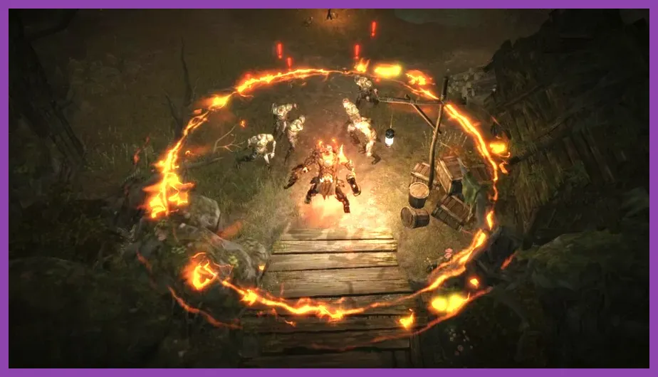Barbarian buffing team movement speed and damage reduction with shouts