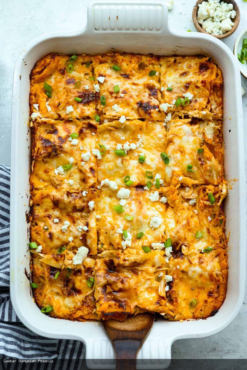 Lasagna Ayam Buffalo, Kreasi Baru untuk Malam Lasagna