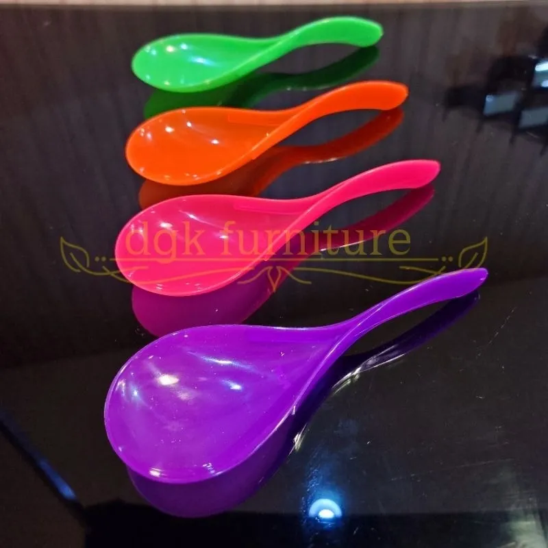 Centong Sendok Nasi Sayur Lauk Souvenir Sovenir Suvenir Hadiah Acara Pernikahan Nikahan Plastik GROSIR TERMURAH PELANGI WARNA WARNI