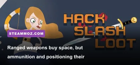 Hack Slash Loot character using a bow against dungeon enemies