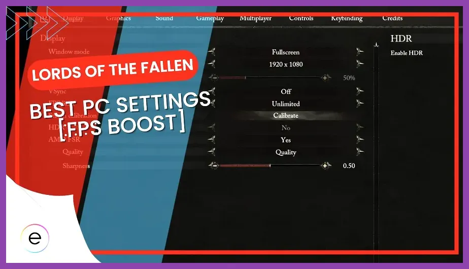 Lords of the Fallen: Best Graphics Settings for Performance
