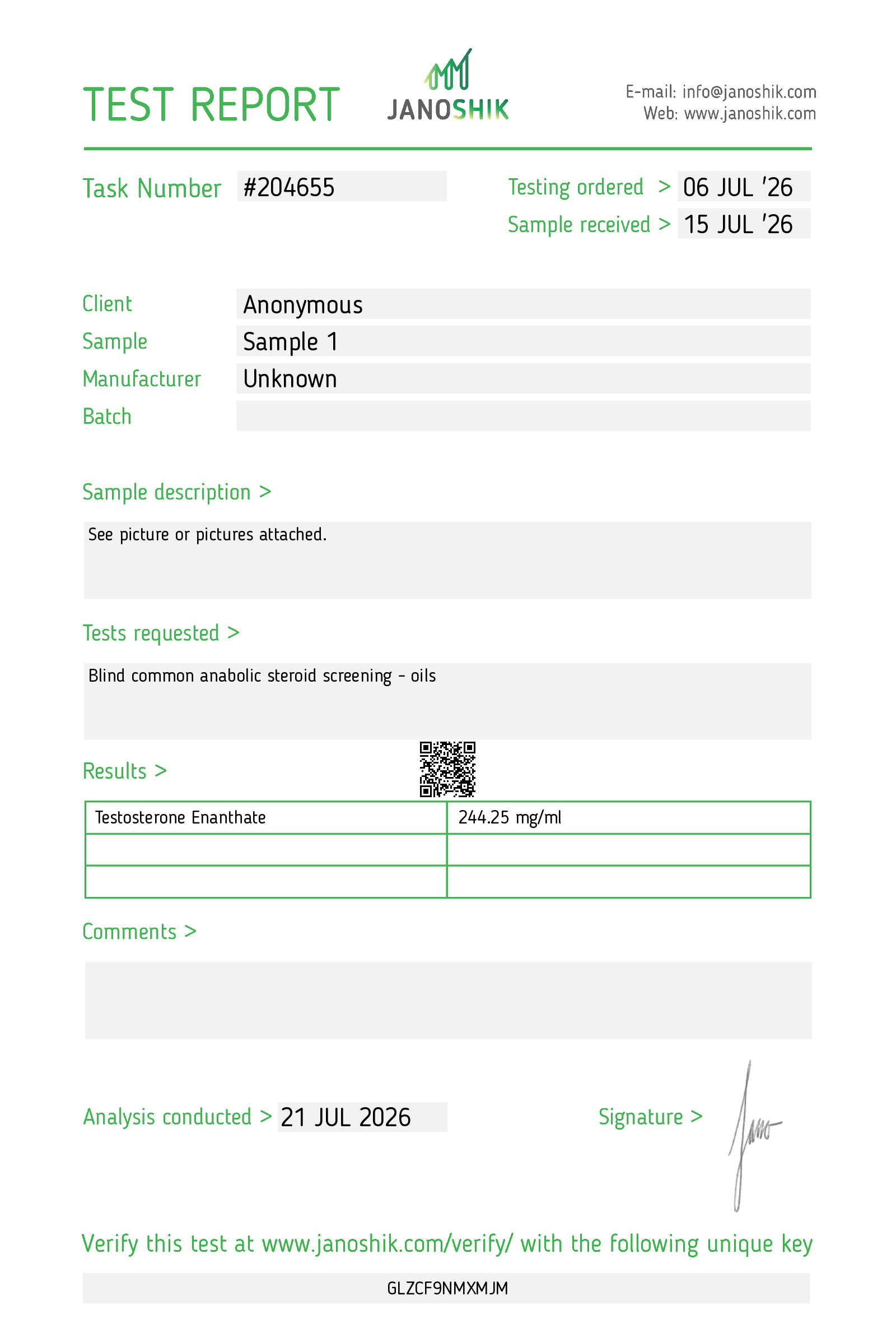 Hilma Test E