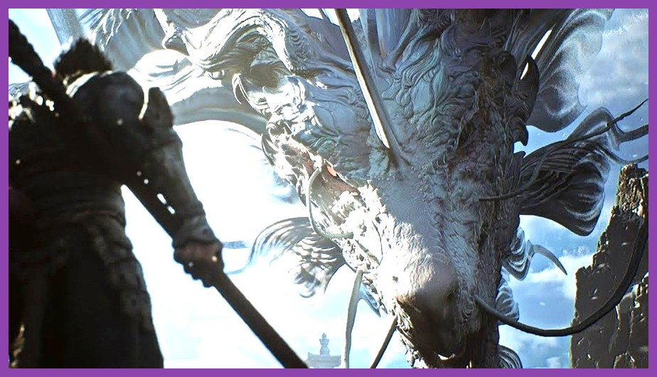 Boss fight scene showing a powerful weapon strike in Black Myth Wukong