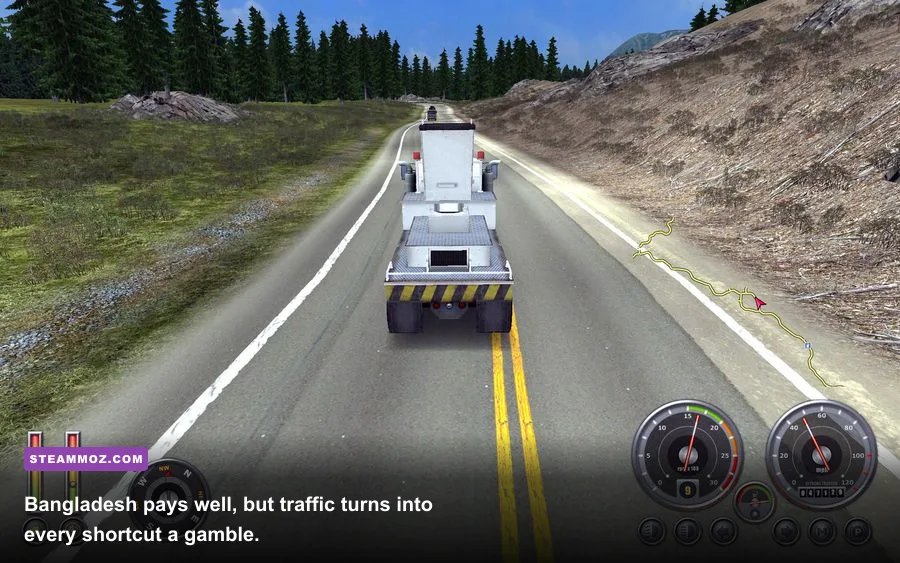 18 Wheels of Steel Extreme Trucker 2 Bangladesh road traffic and truck gameplay