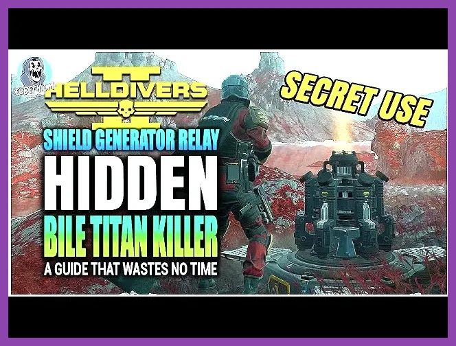 Helldivers 2 player using MG-101 in short bursts while behind a shield generator