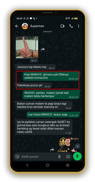 Testimoni pelanggan BIMACO 1
