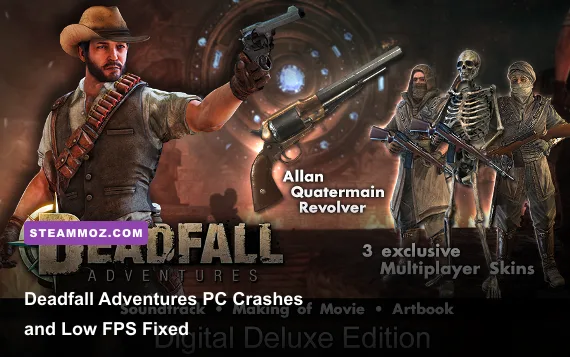 Deadfall Adventures Digital Deluxe Edition PC gameplay inside an ancient temple
