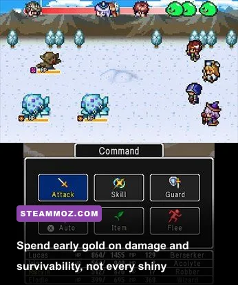 Dragon Lapis town shop with weapons armor and consumable items