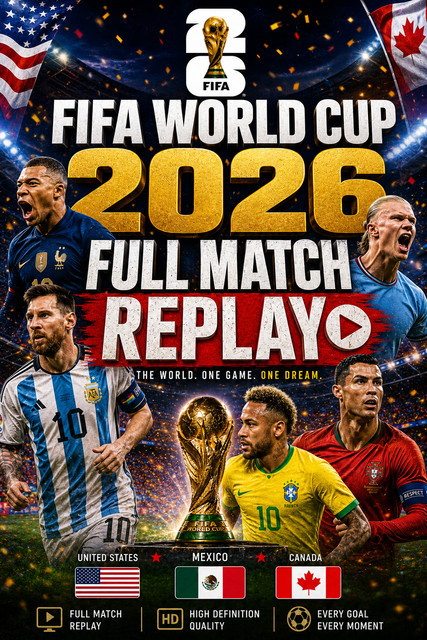FIFA World Cup 2026 Full Match REPLAY